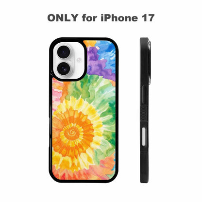 iPhone 17 Case — Small Tie Dye Swirl Tie Dye, Custom Made Phone Cover