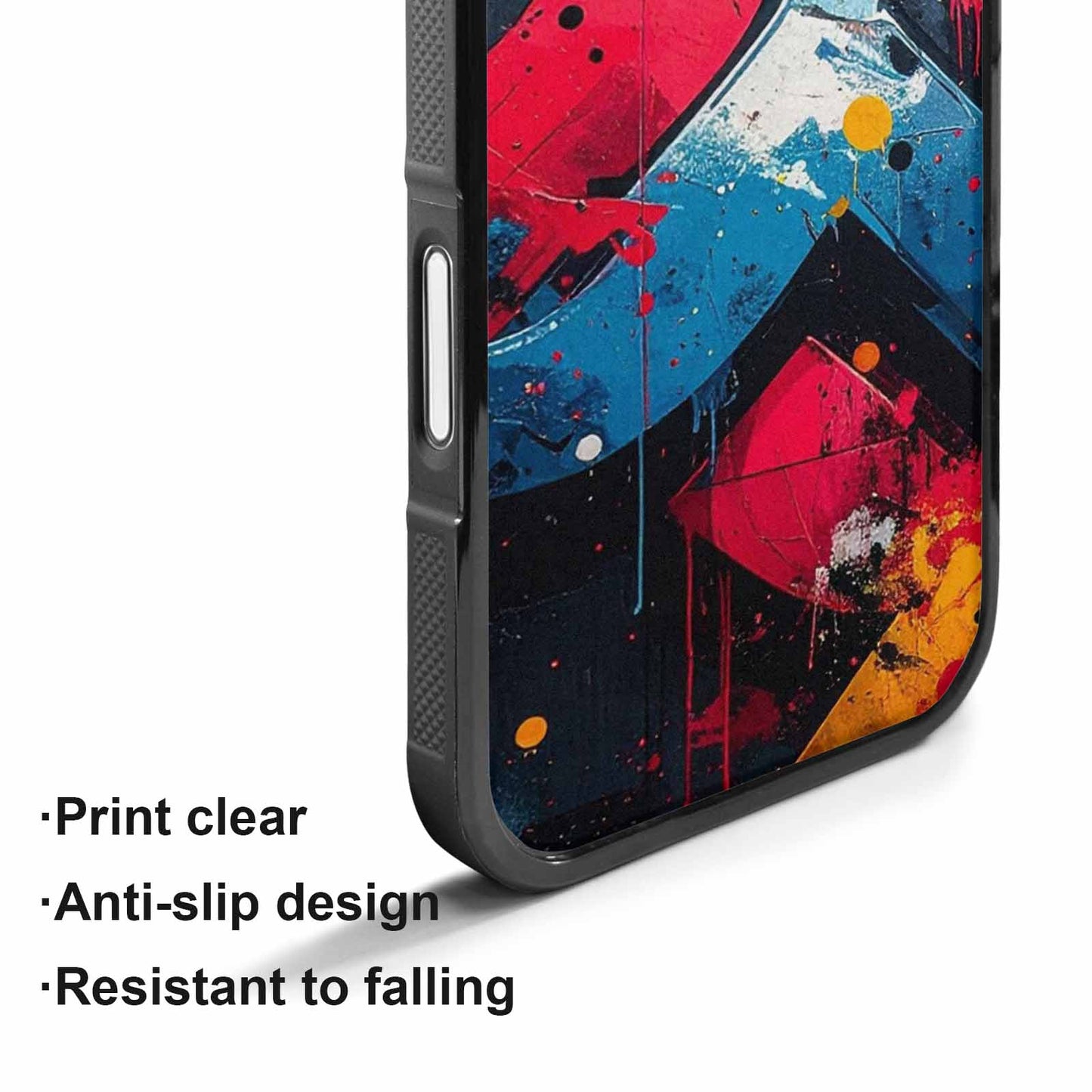 iPhone 17 Case — Seamless Repeating Pattern Of Camo, Custom Printed Phone Case