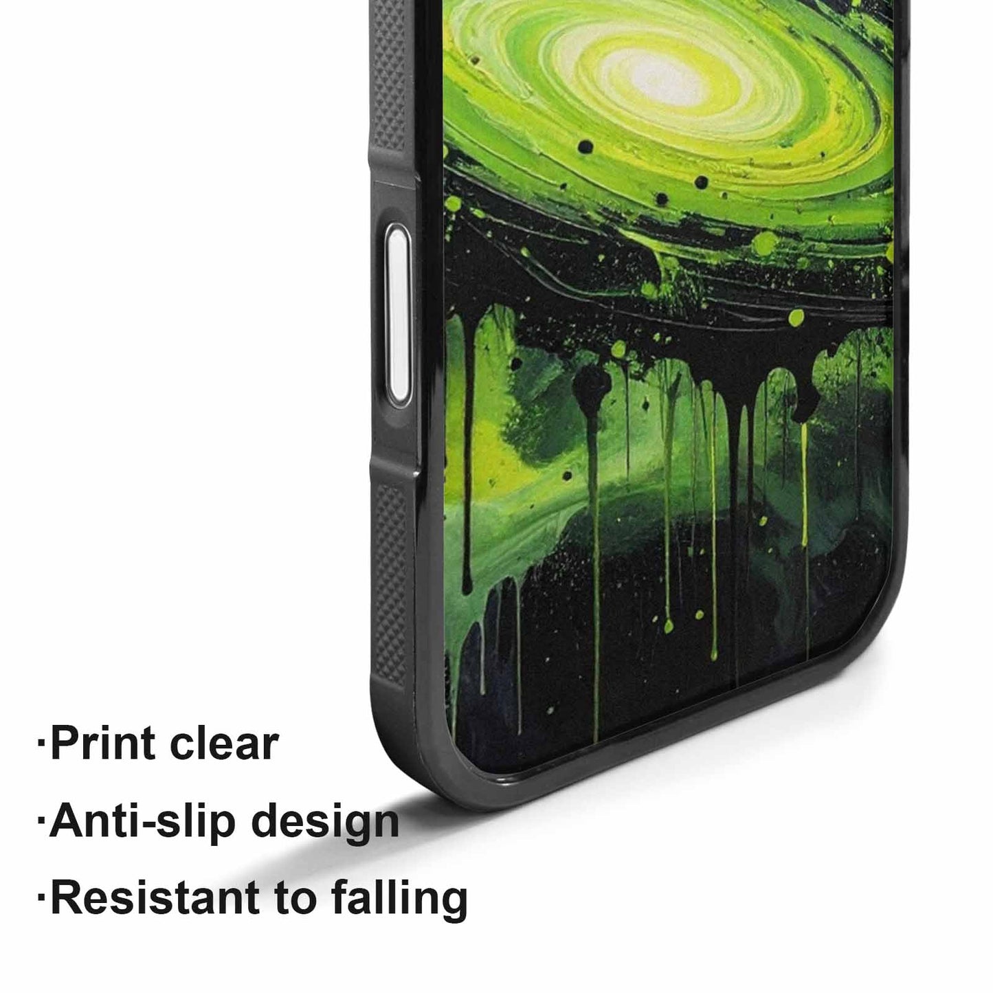 iPhone 17 Case — Seamless Repeating Pattern Of Galaxy Space, Original Design Phone Case