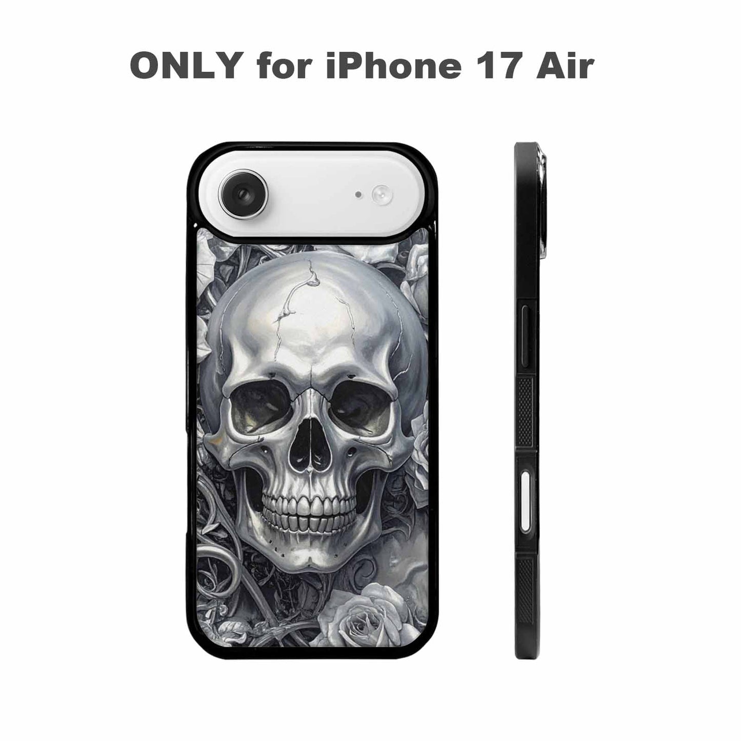 iPhone 17 Air Case — Seamless Tileable Pattern Of Overlapping Gothic, Custom Art Phone Cover