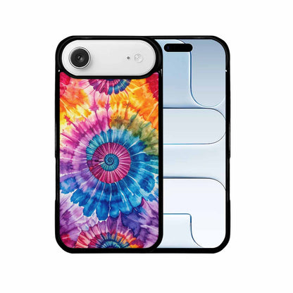 iPhone 17 Air Case — Small Tie Dye Swirl Pattern Tie, Custom Printed Phone Case