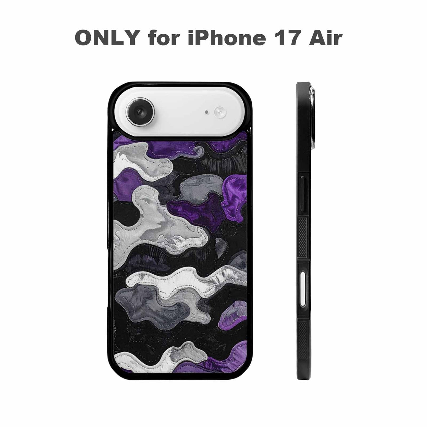 iPhone 17 Air Case — Vivid Camo Asexual Pride Camo, Original Design Phone Case