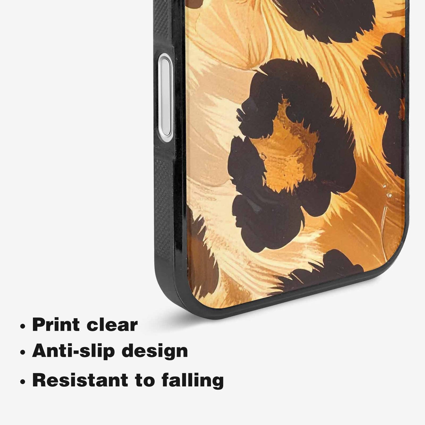 iPhone 16 Plus Case — Leopard Soft Airbrush Gradient, Custom Phone Case