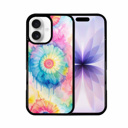 iPhone 17 Case — Seamless Repeating Pattern Of Tie Dye, Custom Print Case Cover
