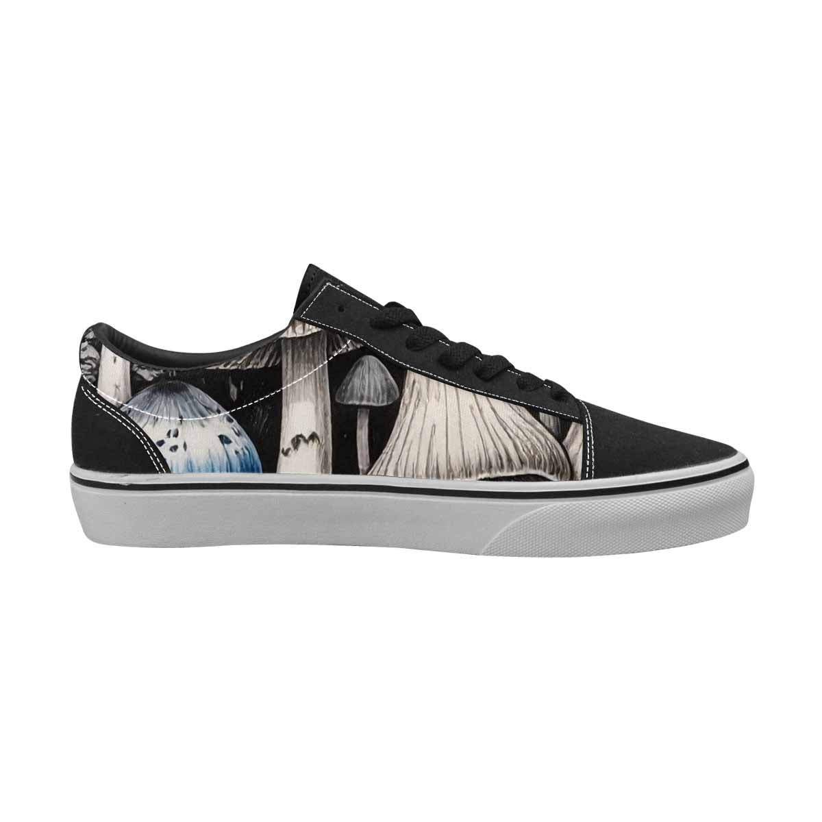 WOMEN'S Mushrooms (general) Lace-Up Canvas Dreamcore Shoes