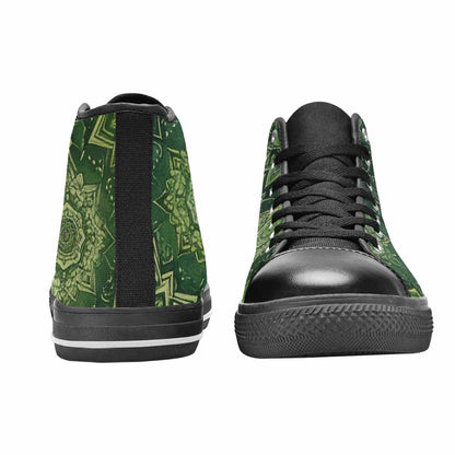 MEN'S Mandala High Top Canvas Y2K Shoes