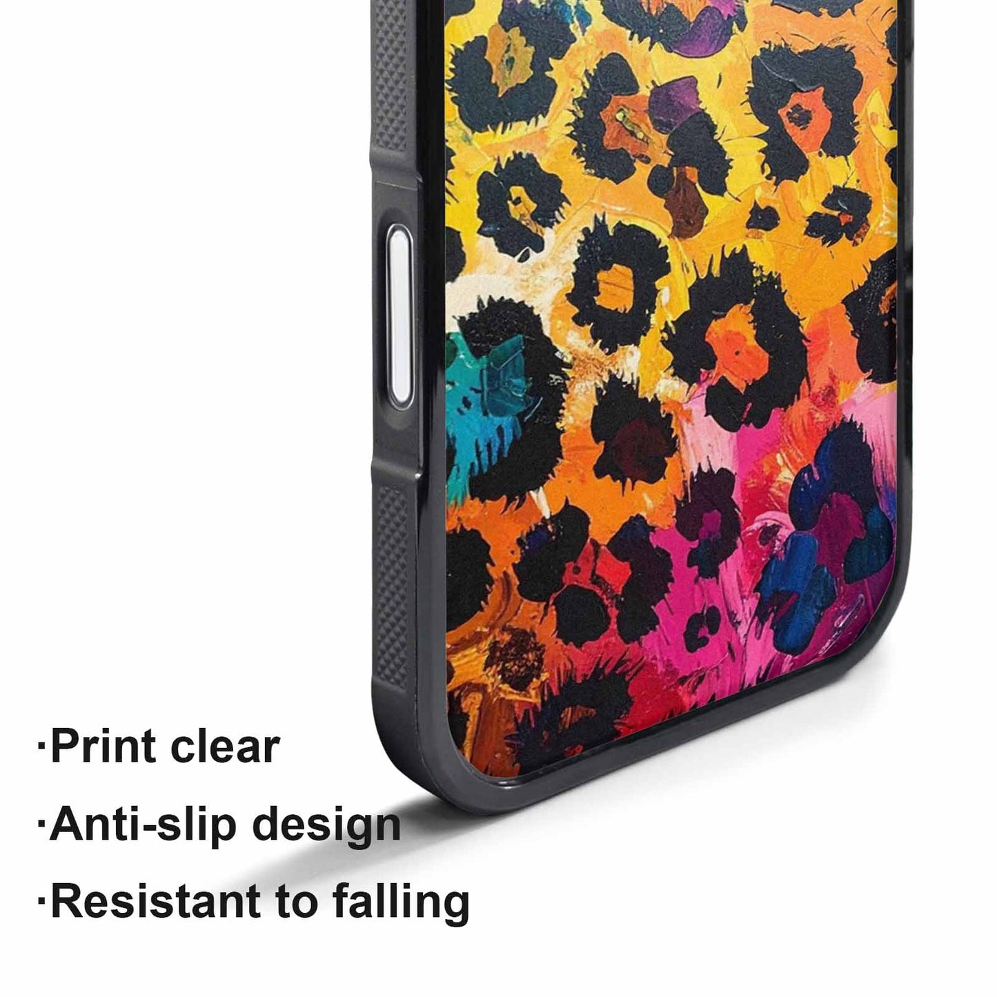iPhone 17 Pro Max Case — Full Color Vibrant Animal Print, Custom Art Phone Cover