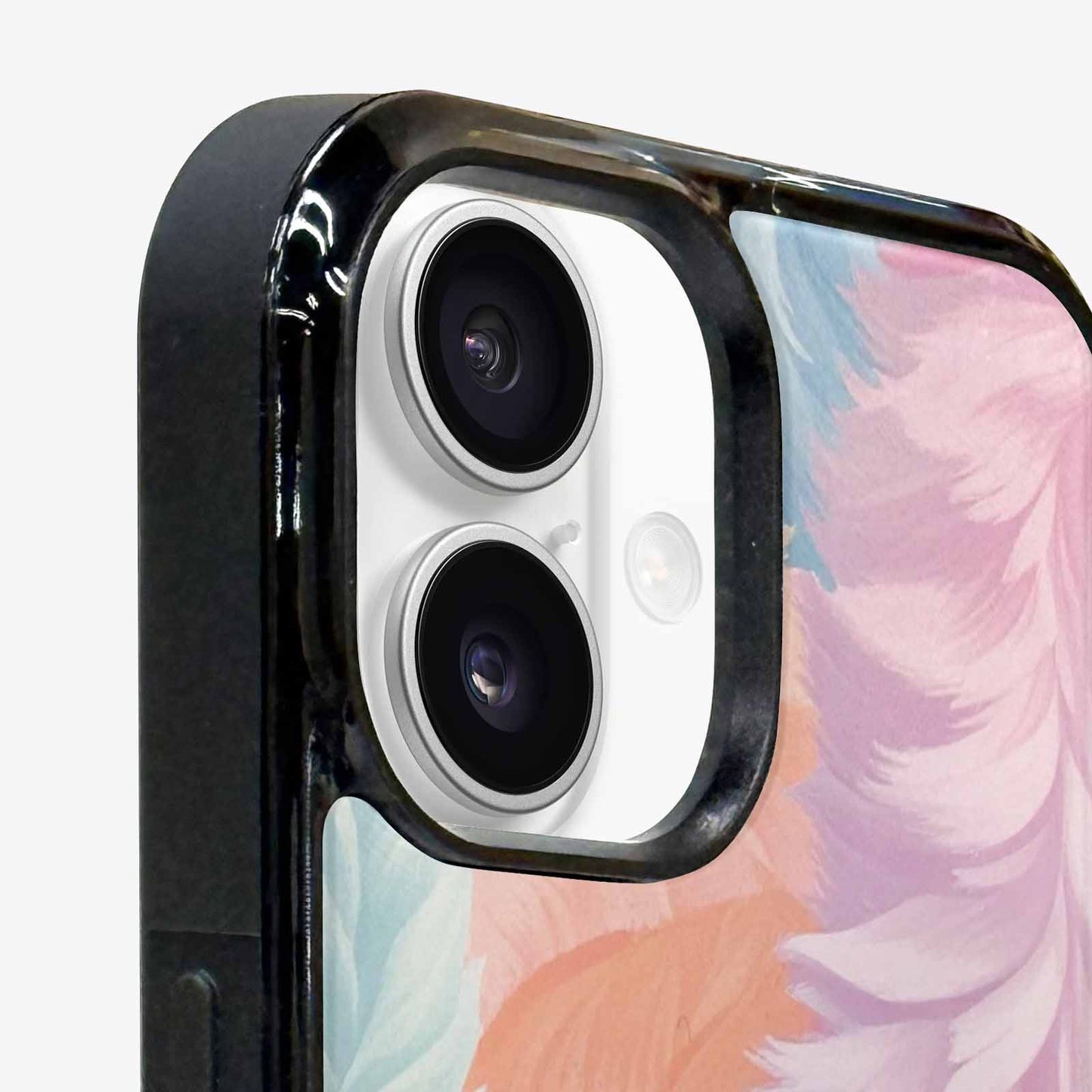 iPhone 16 Case — Zebra Pastel Rainbow, Customized Protective Case