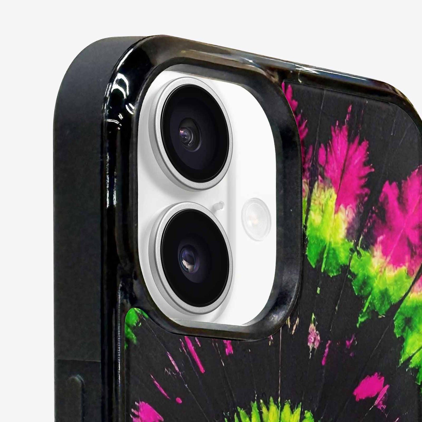 iPhone 16 Case — Acid Wash Tie Dye Pattern High, Custom Phone Case