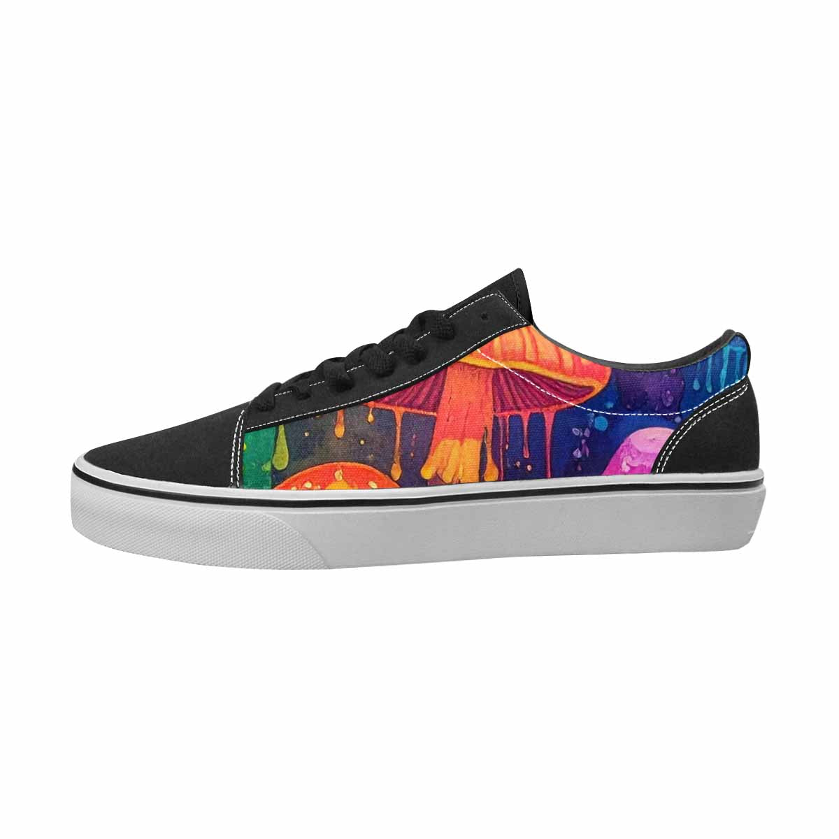 WOMEN'S Mushrooms Canvas Custom Fashion Cottagecore Custom Kicks