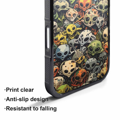 iPhone 17 Pro Max Case — Aliens Camo Aliens Alien Scifi, Unique Phone Case Design
