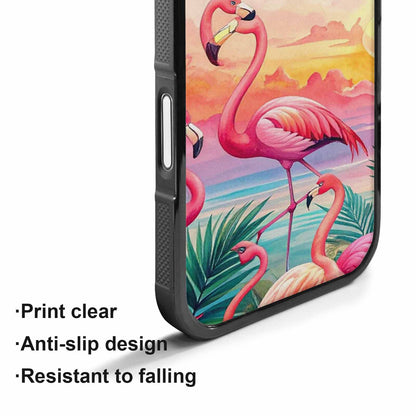 iPhone 17 Case — Flamingo Tropical Flamingo Tropical Original Art, Original Design Phone Case