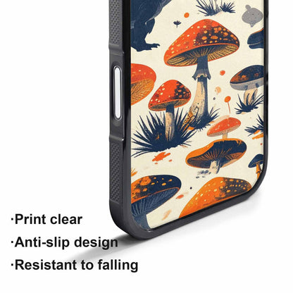 iPhone 17 Air Case — Vintage Dinosaurs Mushroom Retro Vintage, Original Design Phone Case