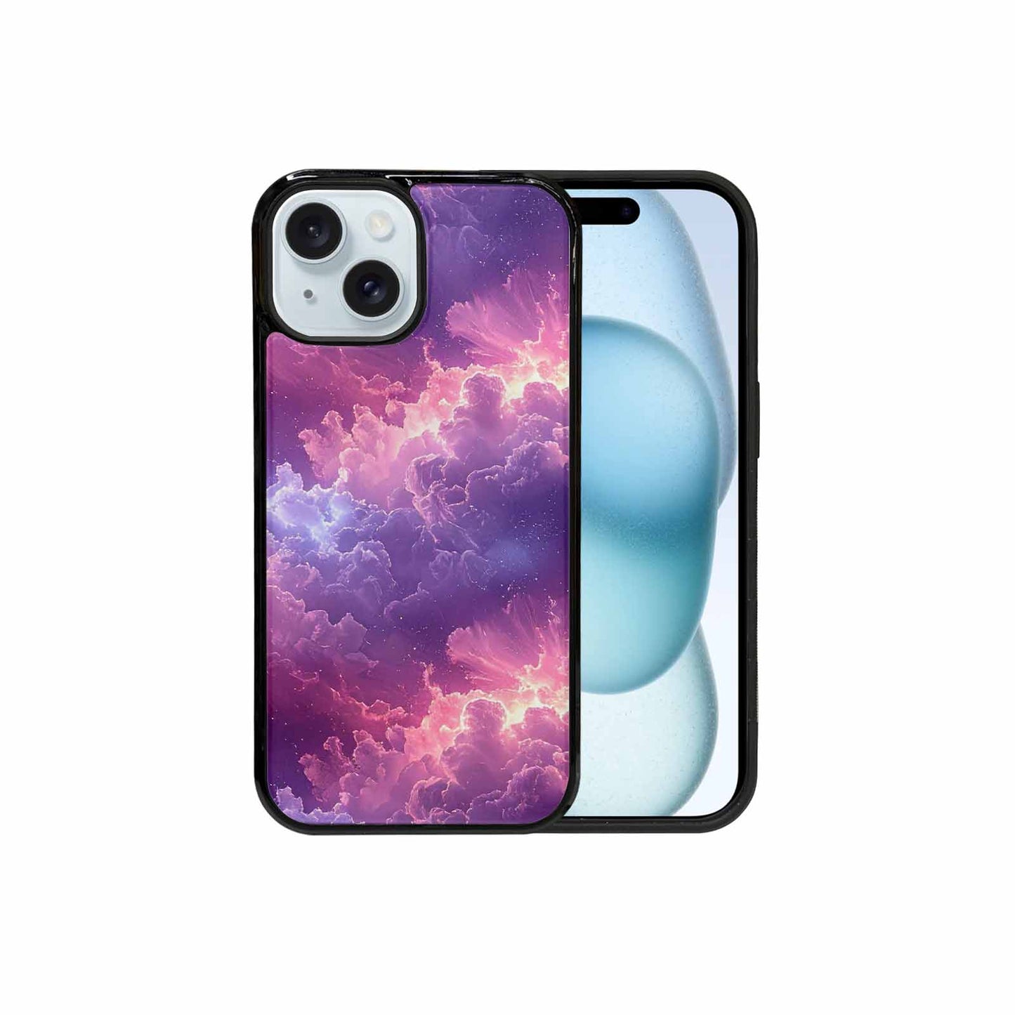 iPhone 15 Case — 2d Surface Pattern No Vignette No, Customized Protective Case