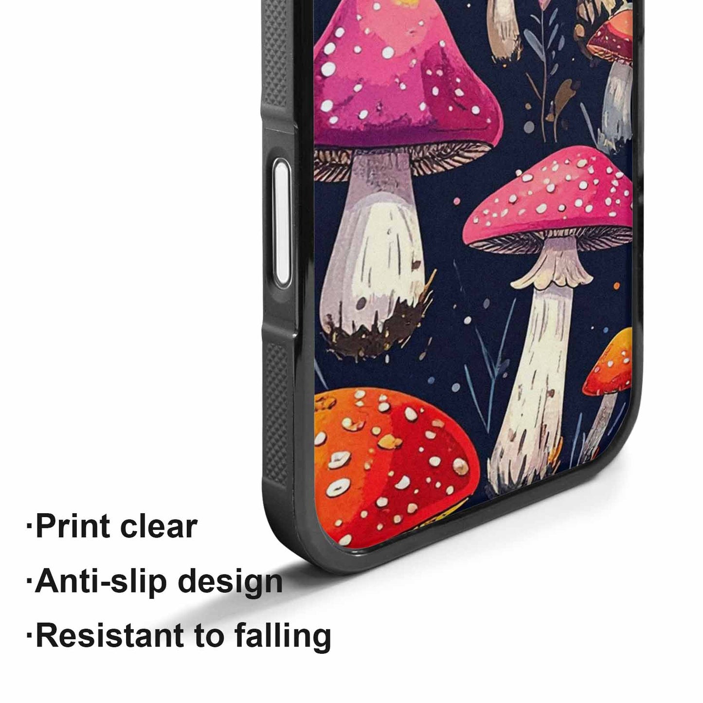 iPhone 17 Case — Vivid Winter Mushroom Cartoon Cute, Personalized Phone Case