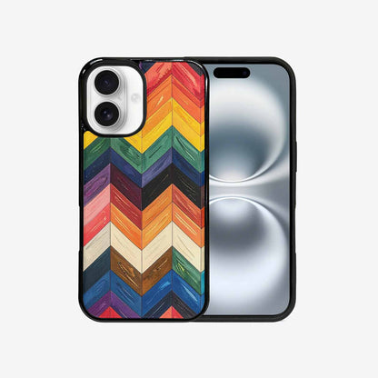 iPhone 16 Case — Progress Pride Flag Color Theme Small, Unique Phone Case Design