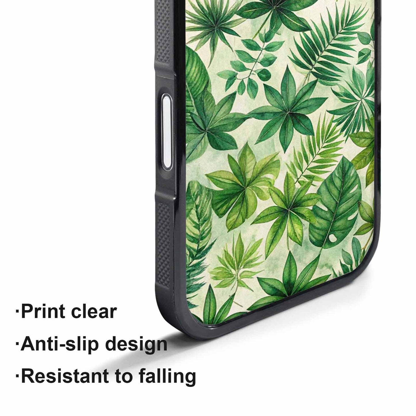 iPhone 17 Air Case — Small Seven Point Palmate Leaf Floral, Original Design Phone Case