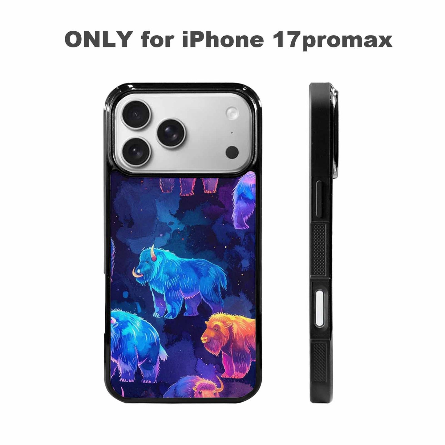 iPhone 17 Pro Max Case — Watercolor Cryptid Folklore Watercolor Abstract, Custom Made Phone Cover