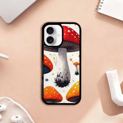 iPhone 17 Case — Vivid Winter Mushroom Cartoon Cute, Custom Made Phone Cover
