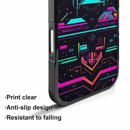iPhone 17 Case — Retro Pixel Art Pattern, Retro Vintage, Personalized Phone Case