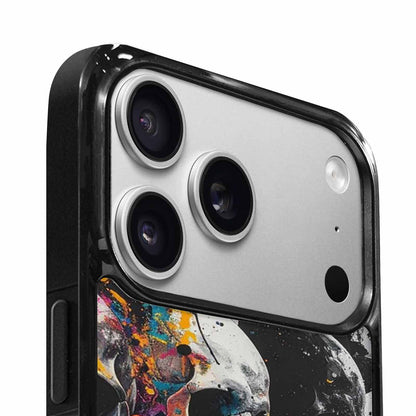 iPhone 17 Pro Case — Skull Dark Art Gothic Print Gothic, Custom Printed Phone Case