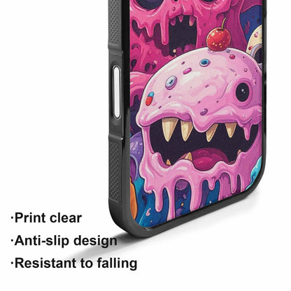 iPhone 17 Case — Ice Cream Monsters Skullsmelti Gothic Skulls, Customized Protective Case