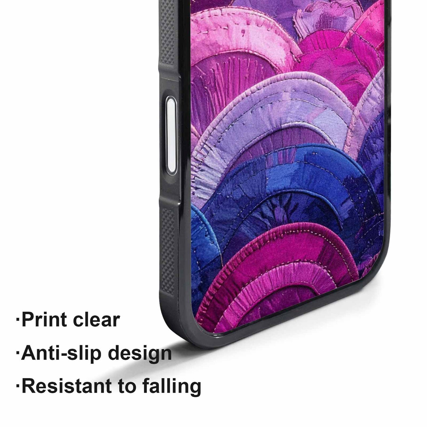 iPhone 17 Air Case — Vivid Camo Bisexual Pride Camo, Custom Print Case Cover
