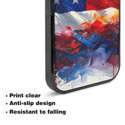 iPhone 15 Plus Case — Usa Flag Stars And Stripes Art, Custom Art Phone Cover