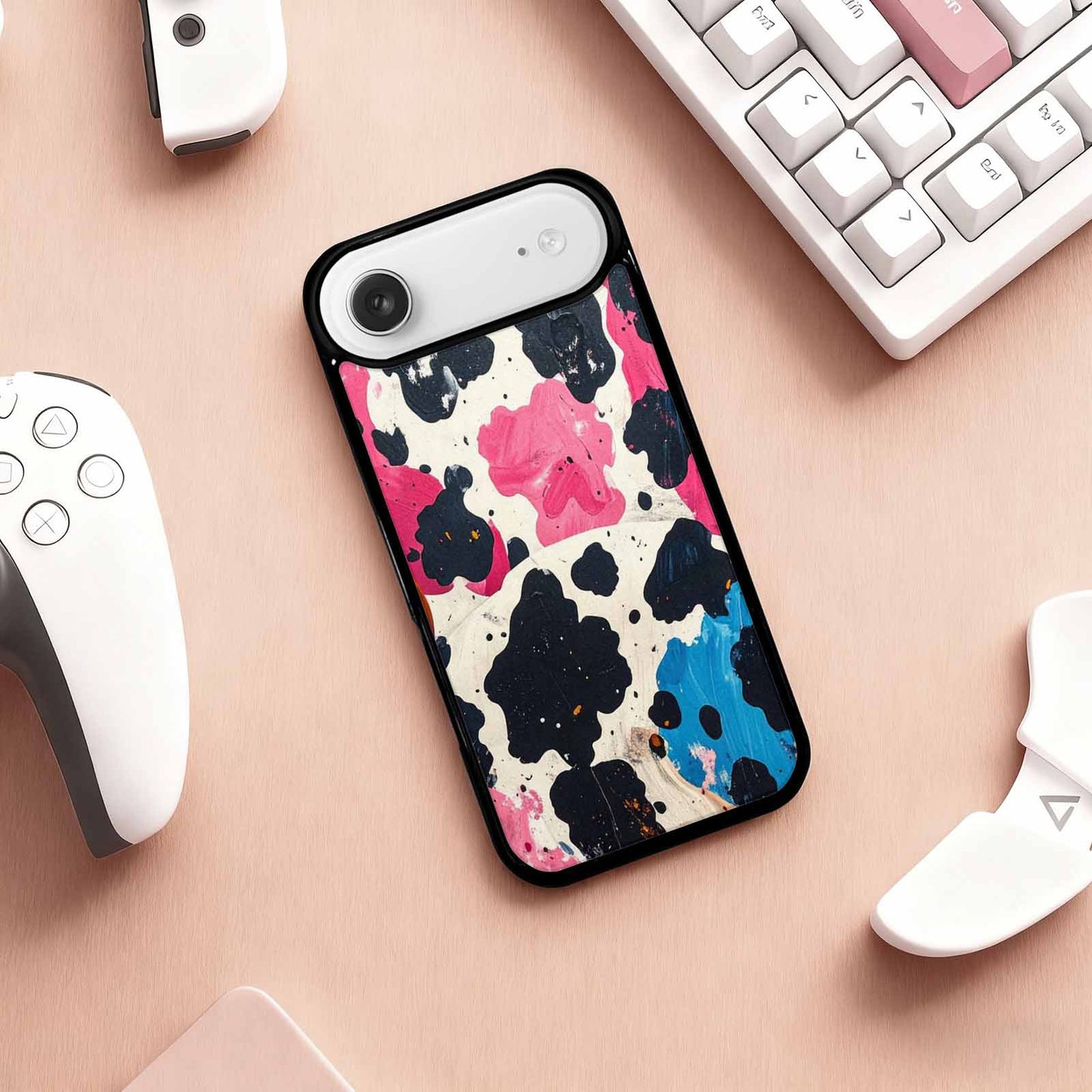iPhone 17 Air Case — Small Cow Animal Print Skin Animal, Original Design Phone Case