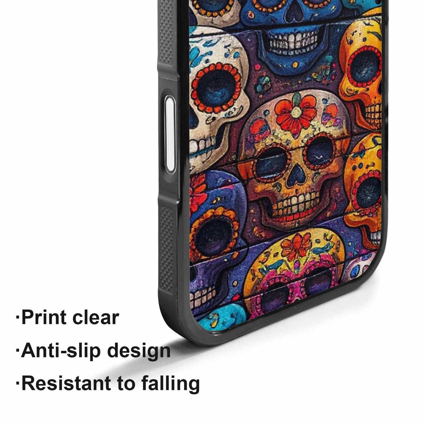 iPhone 17 Case — Skull Dark Art Gothic Print Gothic, Custom Phone Case