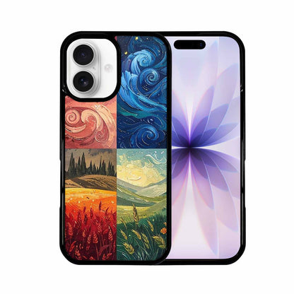 iPhone 17 Case — Small Van Gogh Style Galaxy Space, Custom Print Case Cover