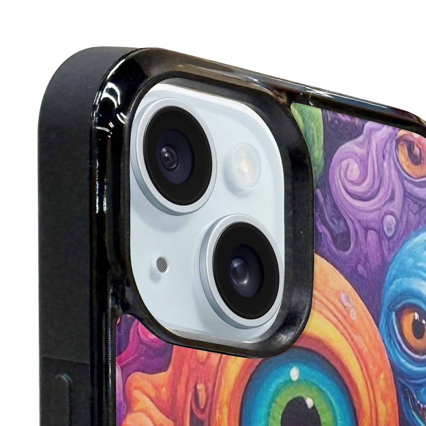 iPhone 15 Case — Aliens Tie Dyemelting Aliens P, Custom Phone Case