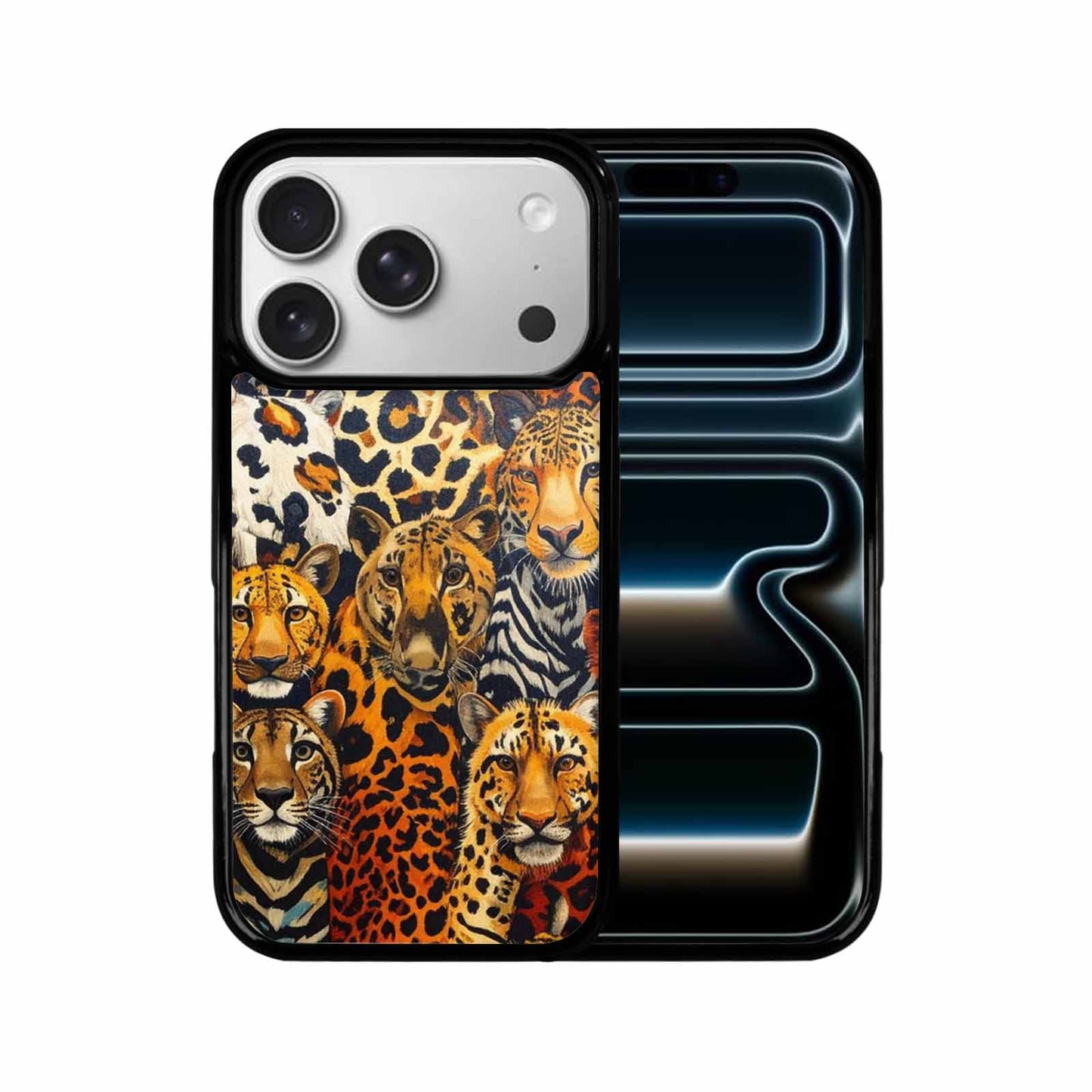 iPhone 17 Pro Case — Small Animal Print Pattern Randomly Animal, Customized Protective Case