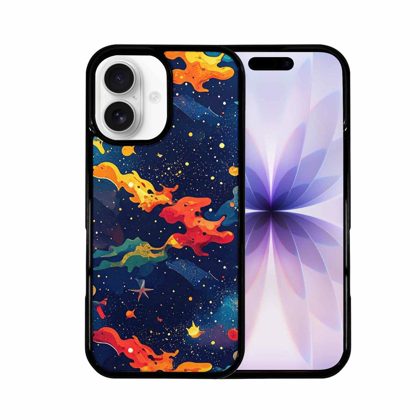 iPhone 17 Case — Cosmic Camo Harmony Galaxy Space, Custom Phone Case