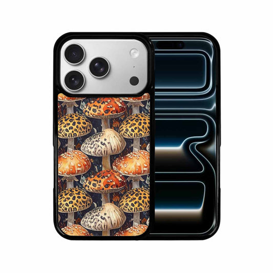 iPhone 17 Pro Case — Mushrooms Pattern Hundreds Of Original Art, Custom Art Phone Cover