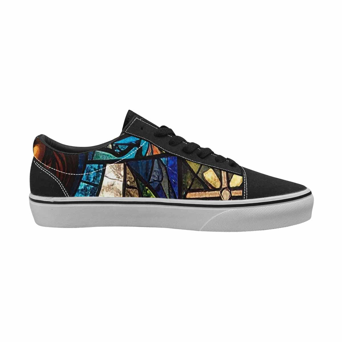 MEN'S Jesus Face Small Canvas Lace-Up Dreamcore Shoes