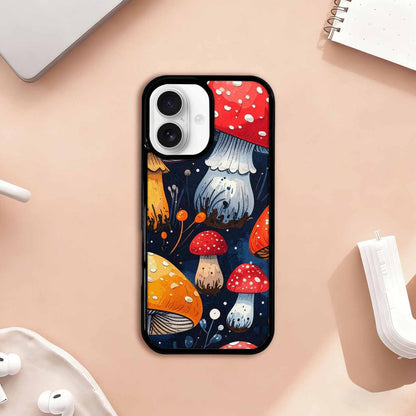 iPhone 17 Case — Vivid Winter Mushroom Cartoon Cute, Original Design Phone Case