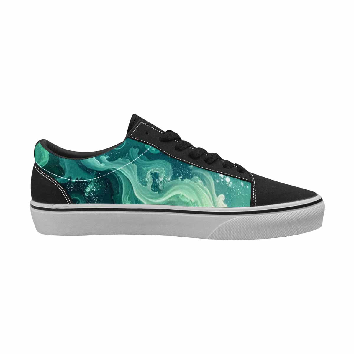 WOMEN'S Galaxy Art - Canvas Lace-Up Dreamcore Custom Sneakers
