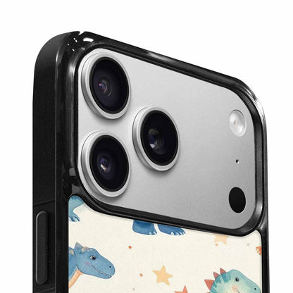 iPhone 17 Pro Max Case — Retro Dinosaurs Star Galaxy Space, Custom Phone Case