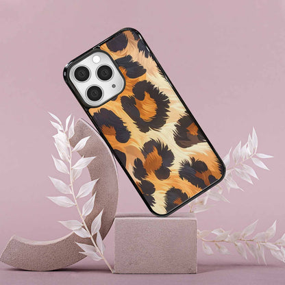 iPhone 15 Pro Max Case — Leopard Soft Airbrush Gradient, Original Design Phone Case
