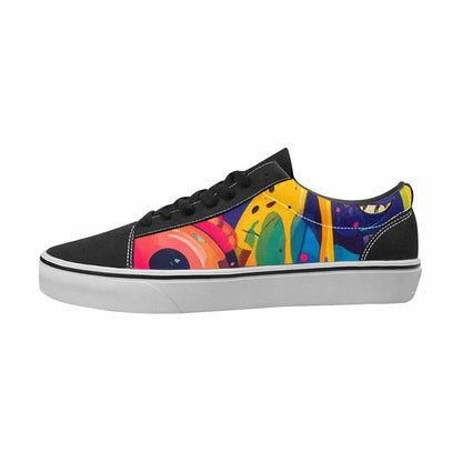 WOMEN'S Alien Canvas Personalized Cottagecore Limited Edition Sneakers