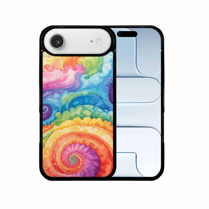 iPhone 17 Air Case — Tie Dye Swirls Tie Dye Tie, Custom Printed Phone Case