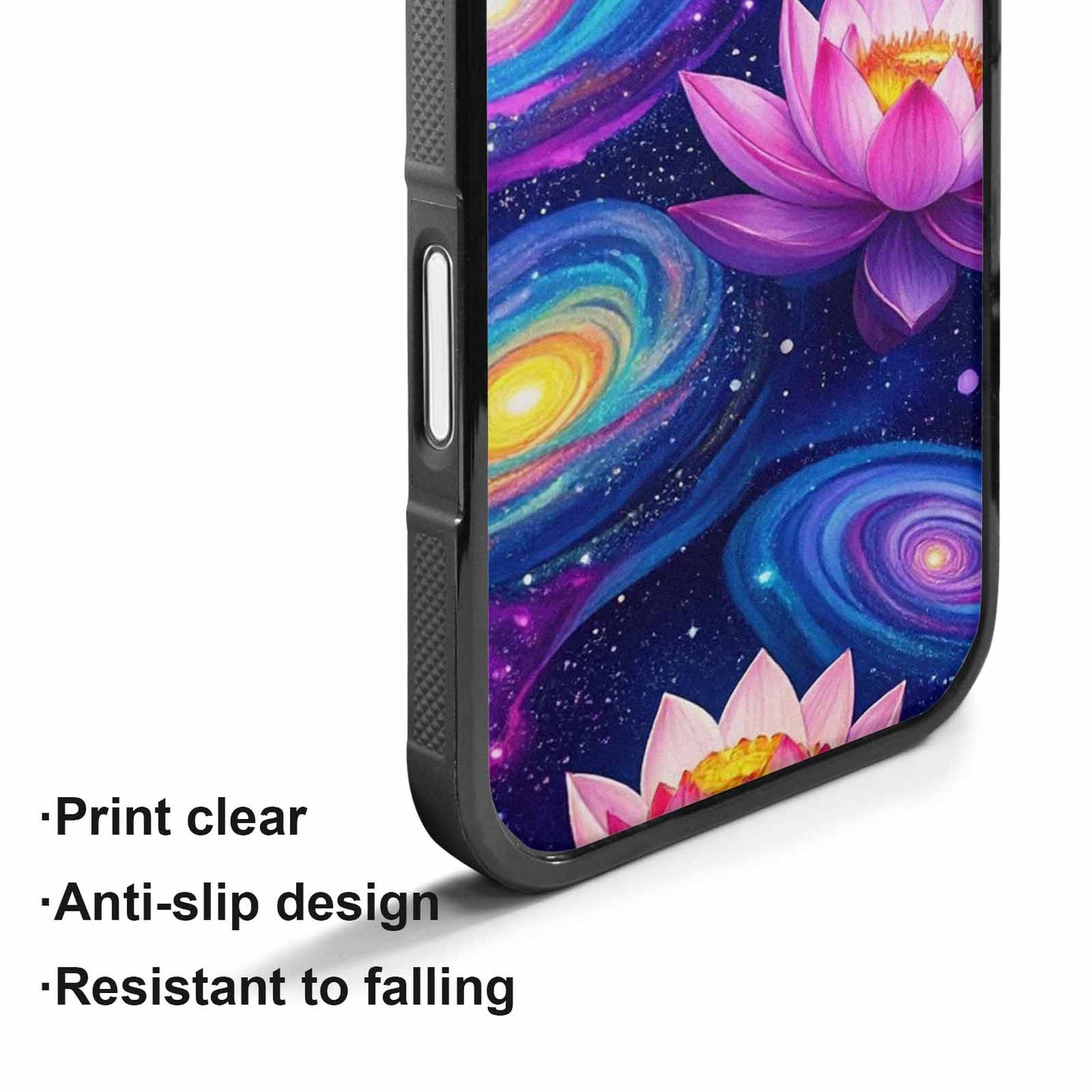 iPhone 17 Case — Lotus Galaxy Space, Custom Designed Case Cover