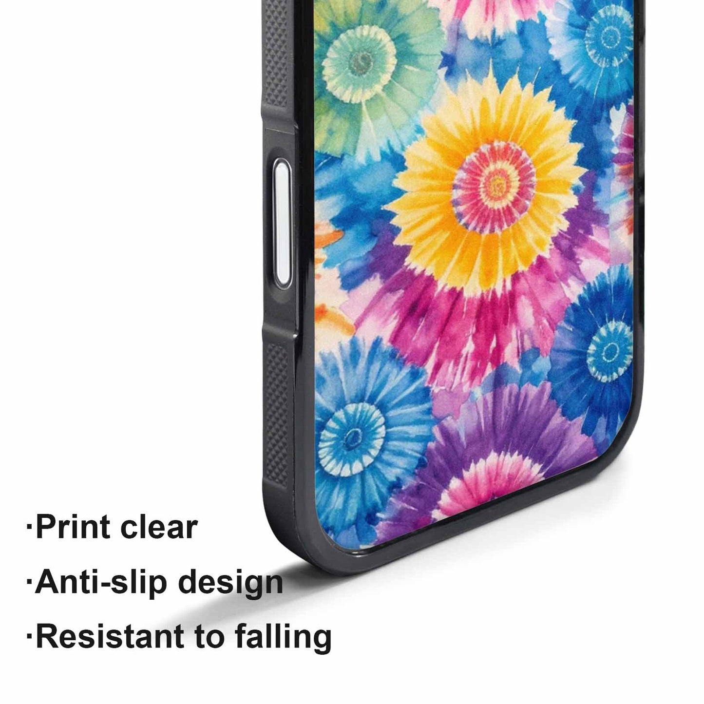 iPhone 17 Air Case — Small Tie Dye Swirl Pattern Tie, Personalized Phone Case