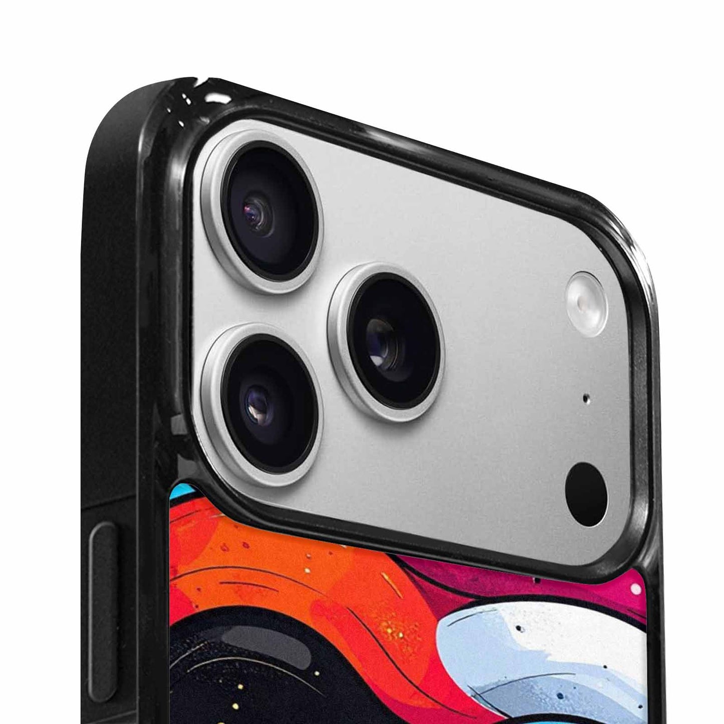 iPhone 17 Pro Max Case — Glossy Winter Wave Cartoon Cute, Custom Print Case Cover