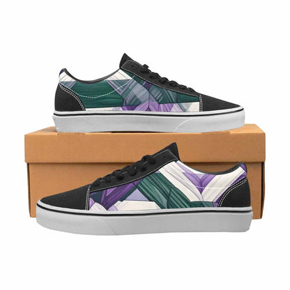 MEN'S Genderqueer Flag Color Canvas Lace-Up Vivid Sneakers