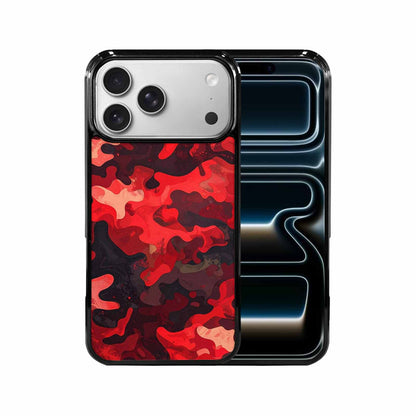 iPhone 17 Pro Max Case — Small Military Camouflage Blotch Camo, Custom Print Case Cover