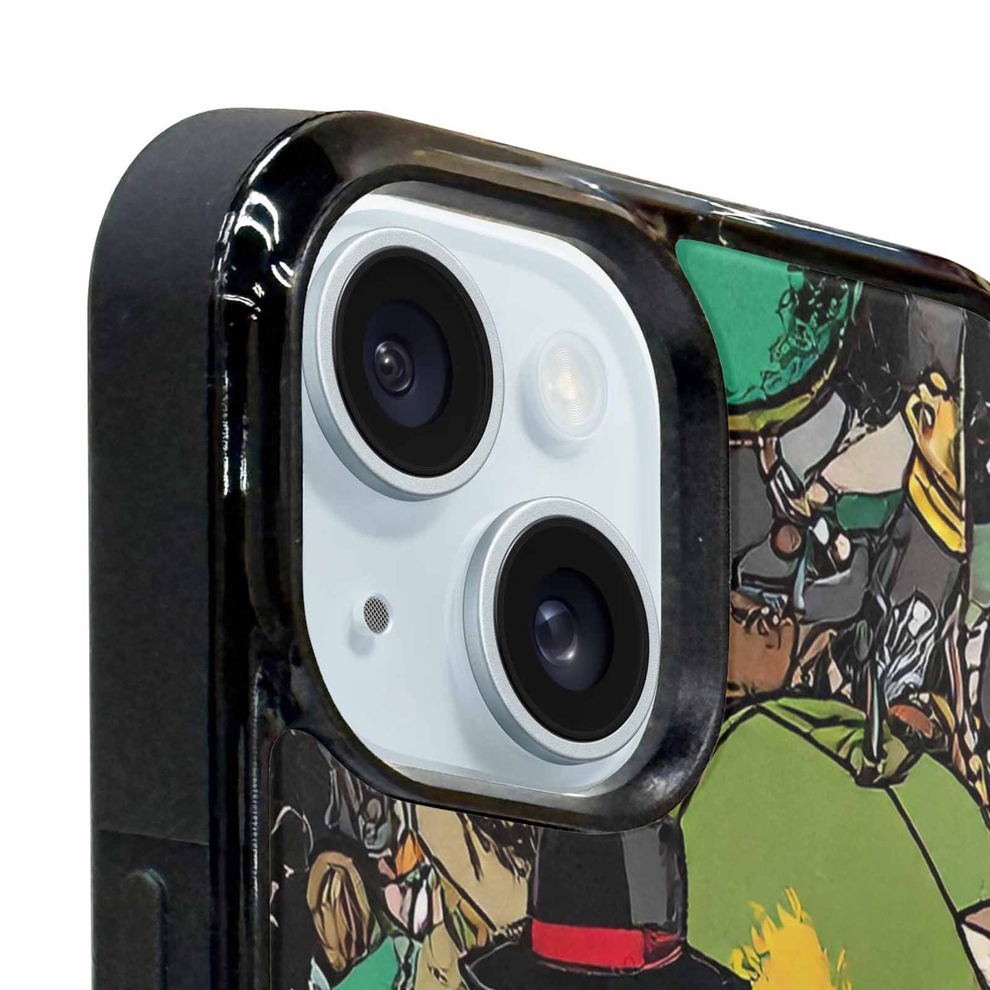 iPhone 15 Plus Case — Noir Spy Silhouette Pen Ink Noir, Custom Designed Case Cover