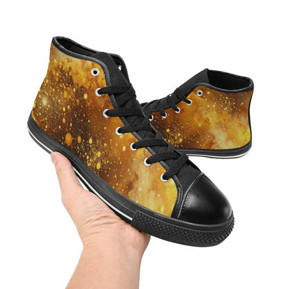 WOMEN'S Galaxy Art - High Top Canvas Dreamcore Custom Shoes