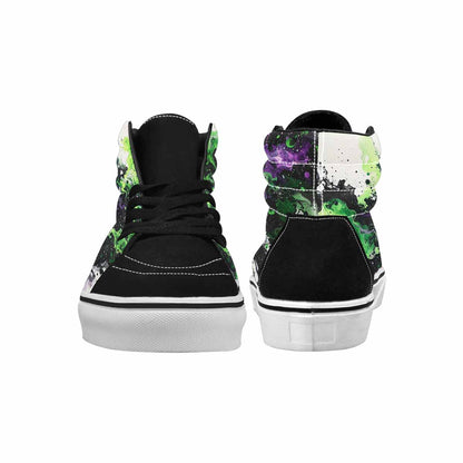 MEN'S Galaxy Nebula High Top Canvas Cottagecore Sneakers